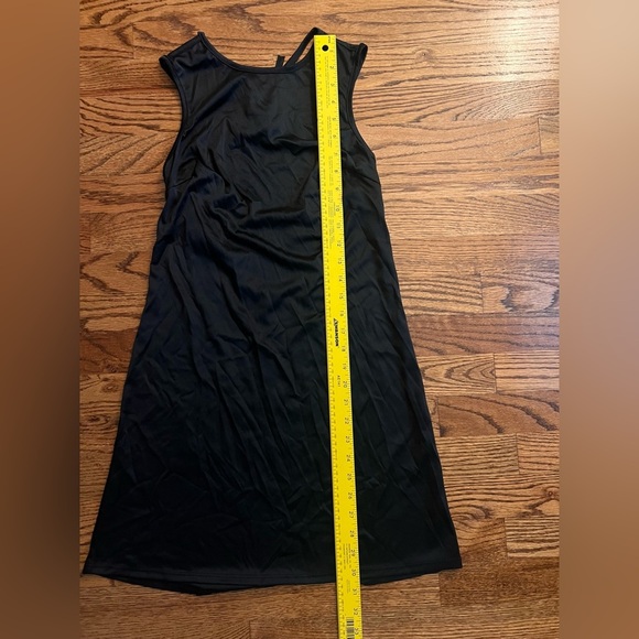 BCBG Max Azria Y2K Black Slip Dress Halter Backless NWT Small USA Made - Picture 6 of 7